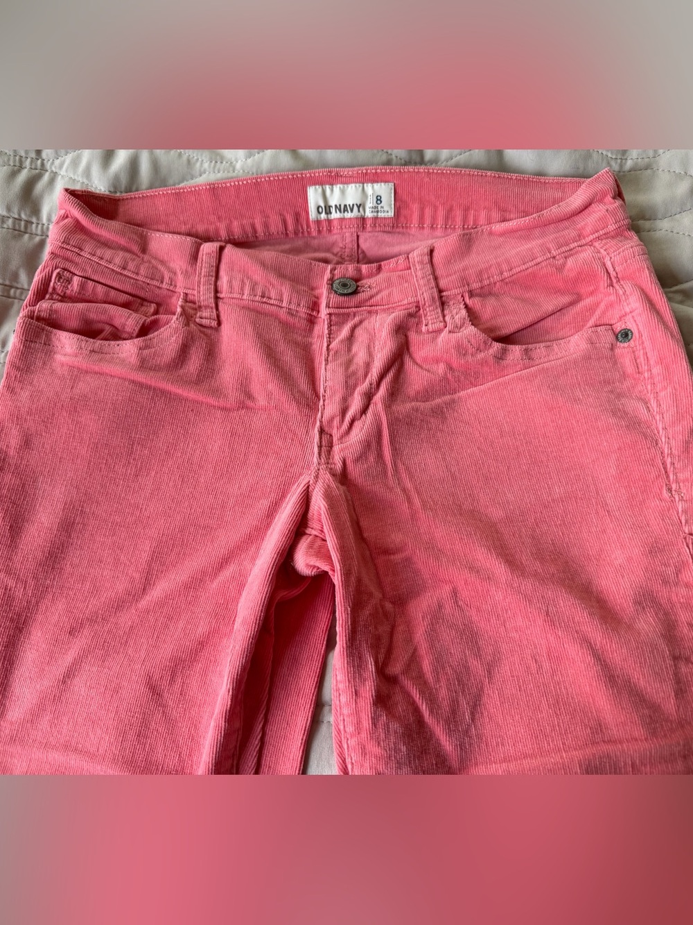 Old Navy Pink Womens Jeans